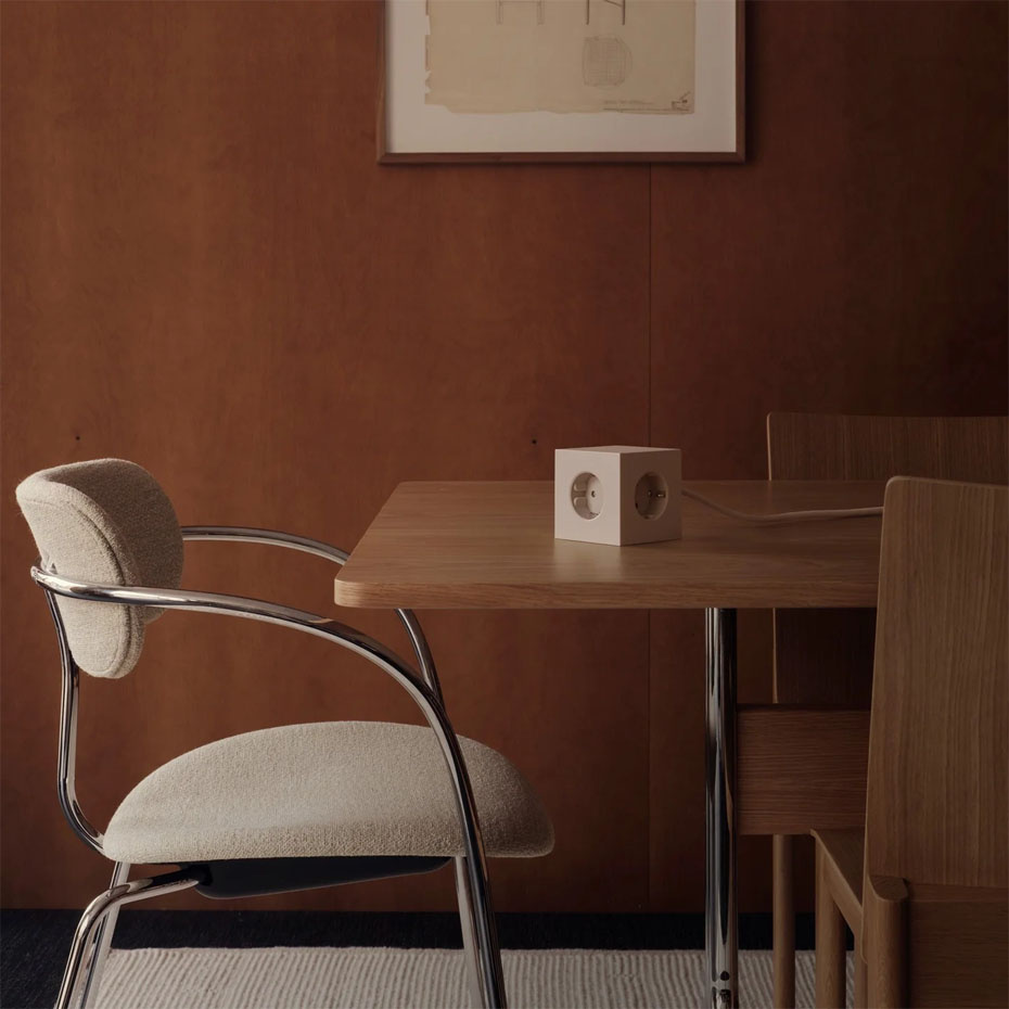 Square 1 Grenuttag Dual USB-C 30W & Magnet 1,8m Nomad Sand