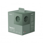 Square 1 Grenuttag Dual USB-C 30W & Magnet 1,8m Oak Green Square 1 Grenuttag Dual USB-C 30W & Magnet 1,8m Oak Green