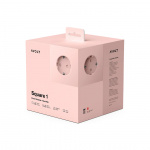 Square 1 Grenuttag Dual USB-C 30W & Magnet 1,8m New Pink Square 1 Grenuttag Dual USB-C 30W & Magnet 1,8m New Pink