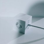 Square 1 Grenuttag Dual USB-C 30W & Magnet 1,8m Martinelli Luce Edition Opal White Square 1 Grenuttag Dual USB-C 30W & Magnet 1,8m Martinelli Luce Edition Opal White