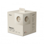 Square 1 Grenuttag Dual USB-C 30W & Magnet 3m Nomad Sand Square 1 Grenuttag Dual USB-C 30W & Magnet 3m Nomad Sand