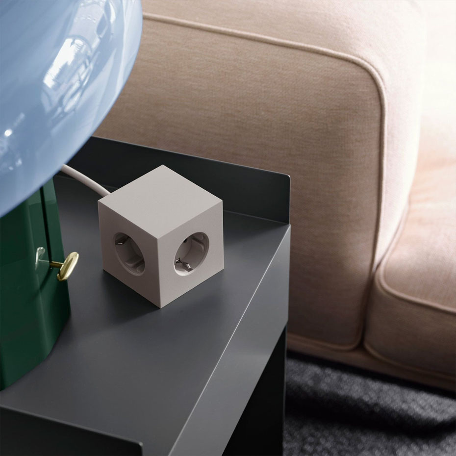 Square 1 Grenuttag Dual USB-C 30W & Magnet 3m Nomad Sand