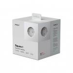 Square 1 Grenuttag Dual USB-C 30W & Magnet 3m Gotland Grey Square 1 Grenuttag Dual USB-C 30W & Magnet 3m Gotland Grey