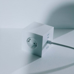 Square 1 Grenuttag Dual USB-C 30W & Magnet 3m Martinelli Luce Edition Opal White Square 1 Grenuttag Dual USB-C 30W & Magnet 3m Martinelli Luce Edition Opal White