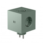 Square 2 Grenuttag Dual USB-C 30W Oak Green Square 2 Grenuttag Dual USB-C 30W Oak Green