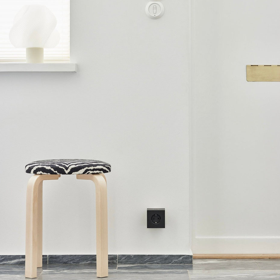 Square 2 Grenuttag Dual USB-C 30W Stockholm Black