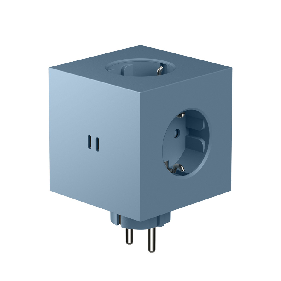 Square 2 Grenuttag Dual USB-C 30W Shark Blue