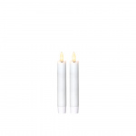 Flamme LED Antikljus 15cm Vit 2-Pack Flamme LED Antikljus 15cm Vit 2-Pack