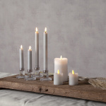 Flamme LED Antikljus 15cm Vit 2-Pack Flamme LED Antikljus 15cm Vit 2-Pack