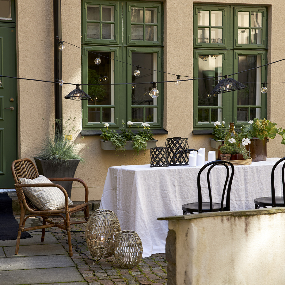 Vide Lampskärm Ø38cm Svart