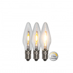 Reservlampa LED 3-Steg Dim 0,5W 14-55V E10 5-Pack