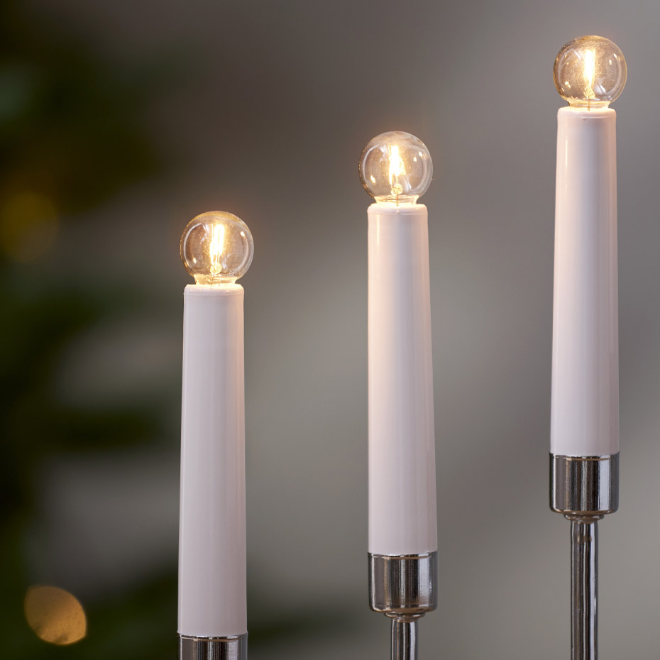 Reservlampa 3W 55V E10 3-Pack