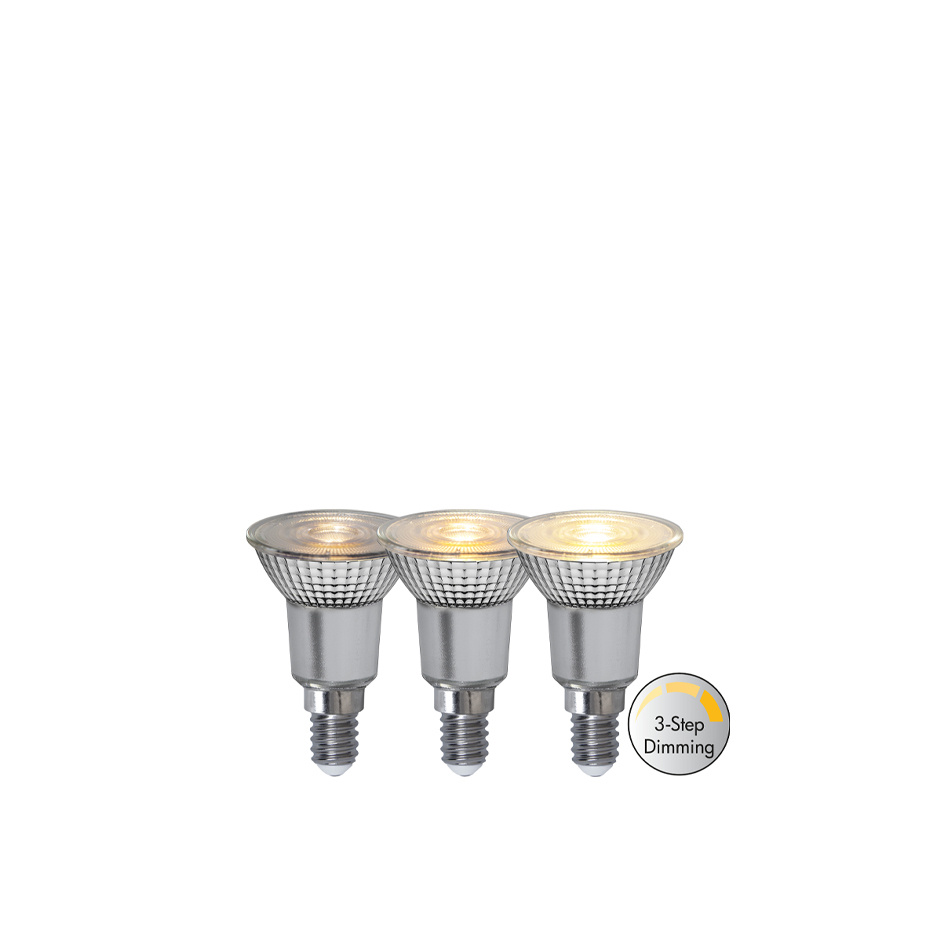 Spotlight Glass 3-Step LED PAR16 4W (=50W) E14