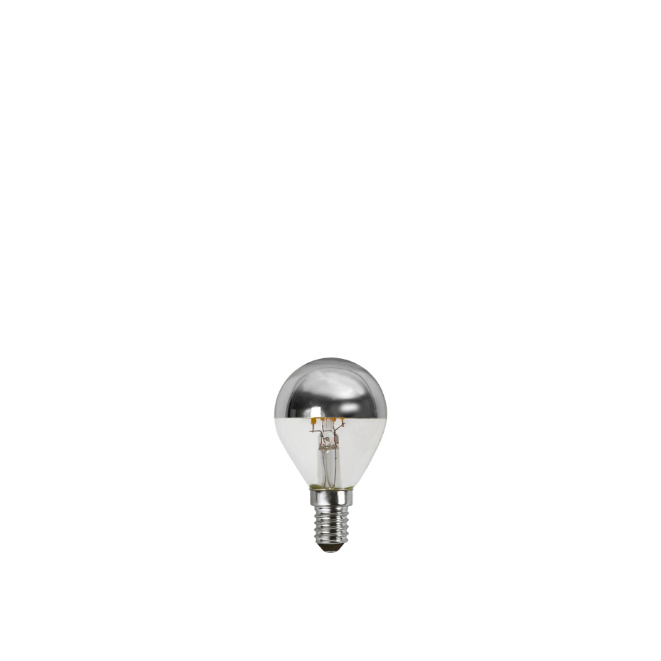 Top Coated LED Klot 3,5W (=25W) E14 Silver