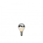Top Coated LED Klot 3,5W (=25W) E14 Silver Top Coated LED Klot 3,5W (=25W) E14 Silver