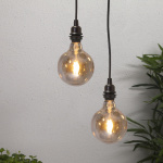 Lampupphäng Utomhus E27 5m Svart Lampupphäng Utomhus E27 5m Svart