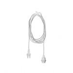 Lampupphäng Utomhus E27 2,5m Vit Lampupphäng Utomhus E27 2,5m Vit