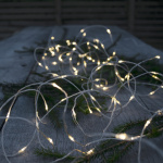 Dew Drop LED Ljusslinga 100 Ljus Silver IP44 Dew Drop LED Ljusslinga 100 Ljus Silver IP44