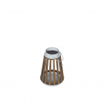 Catania Solcellslampa Vit/Trä Catania Solcellslampa Vit/Trä