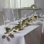 Girland Eucalyptus LED Ljusslinga 20 Ljus Grön Girland Eucalyptus LED Ljusslinga 20 Ljus Grön