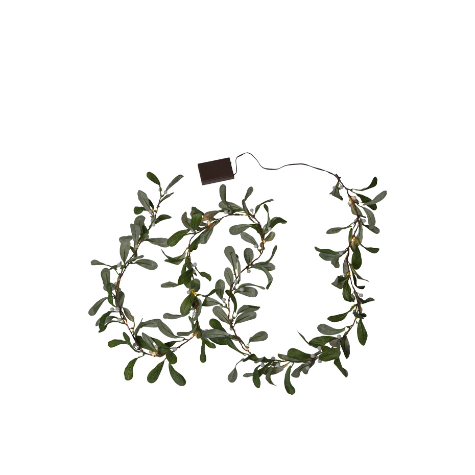 Star Trading Girland Mistel LED Ljusslinga 20 Ljus Grön