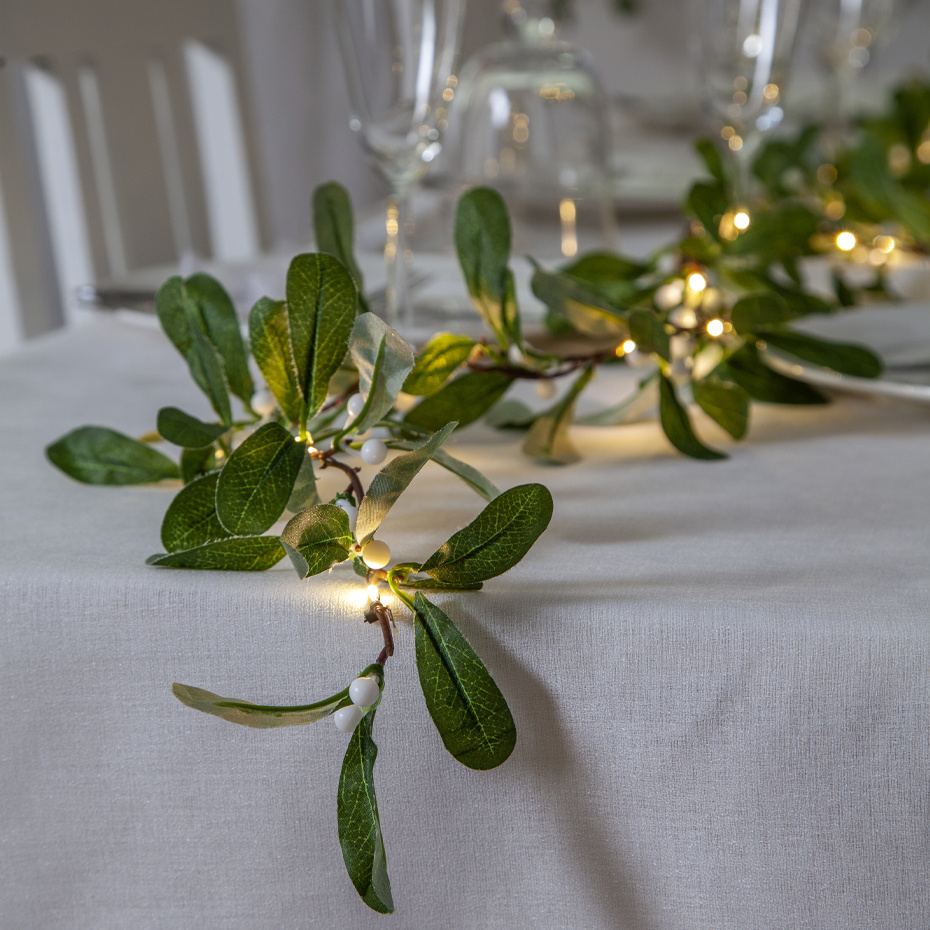 Girland Mistel LED Ljusslinga 20 Ljus Grön