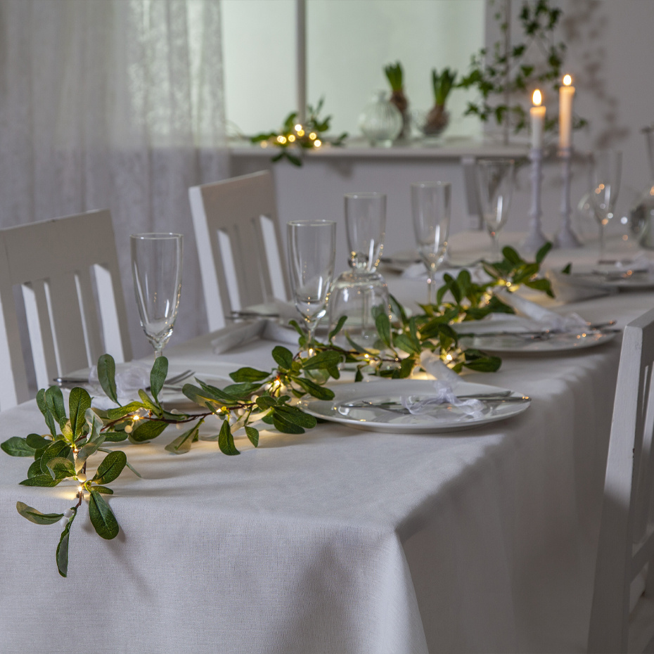 Girland Mistel LED Ljusslinga 20 Ljus Grön