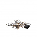 Akku LED Ljusslinga 80 Ljus Svart Star Trading Akku LED Ljusslinga 80 Ljus Svart