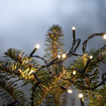 Akku LED Ljusslinga 80 Ljus Svart Akku LED Ljusslinga 80 Ljus Svart