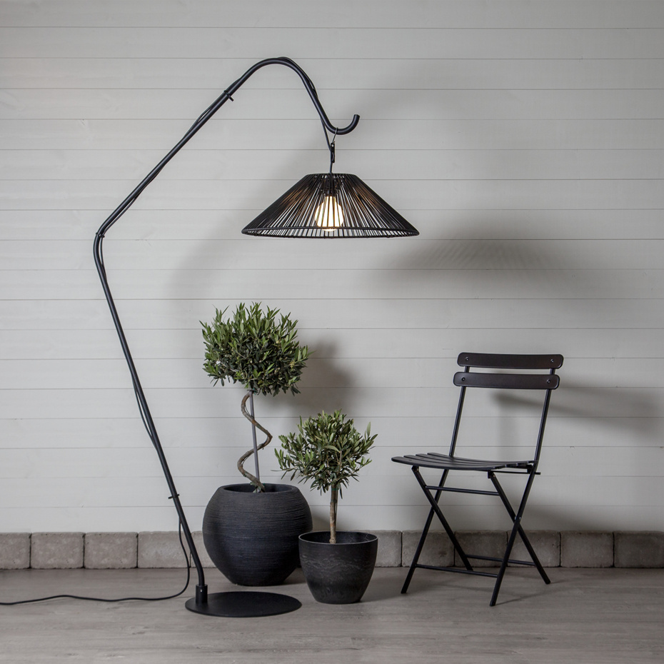 Mark Golvstativ 176cm Svart