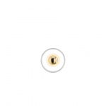 Stone LED Vägglampa Gold IP44 Stone LED Vägglampa Gold IP44