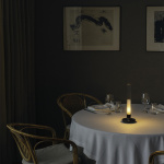 Sylvestrina Bordslampa 7-14h Glossy Black Sylvestrina Bordslampa 7-14h Glossy Black