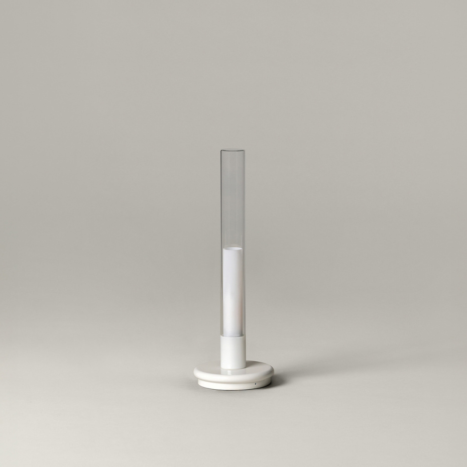 Sylvestrina Bordslampa 7-14h Glossy White