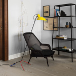 VV Cinquanta Golvlampa Black/Yellow VV Cinquanta Golvlampa Black/Yellow