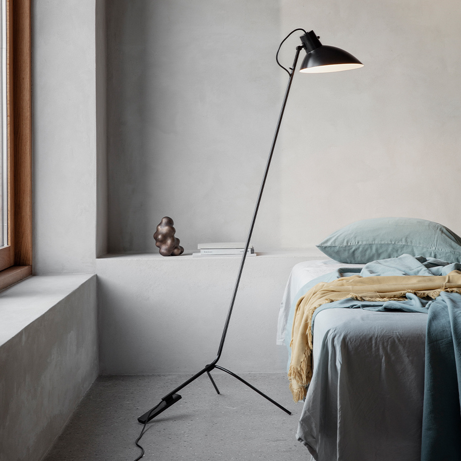 VV Cinquanta Golvlampa Mondrian/Yellow