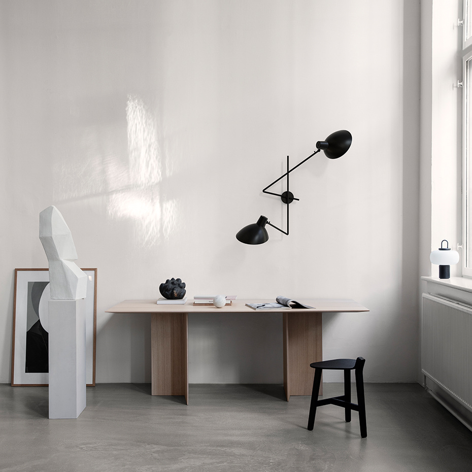 VV Cinquanta Twin Vägglampa Black/Black