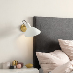 VV Cinquanta SW Vägglampa Brass/White VV Cinquanta SW Vägglampa Brass/White