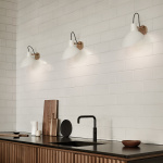 VV Cinquanta SW Vägglampa Brass/White VV Cinquanta SW Vägglampa Brass/White