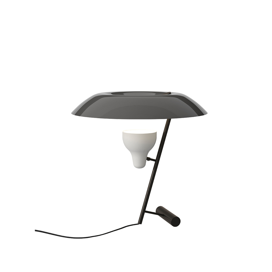 Model 548 Bordslampa Dark Burnished Brass/Grey