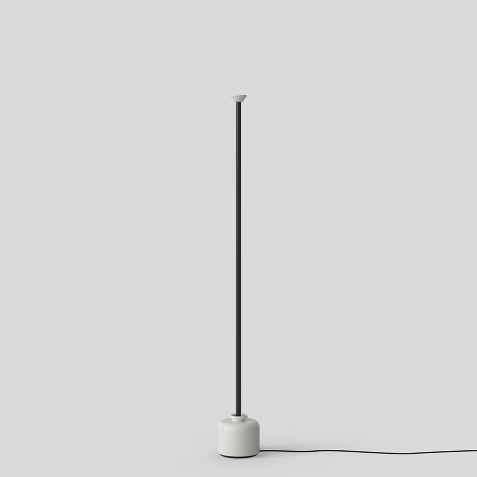 Model 1095-1 Golvlampa 170cm Black/White