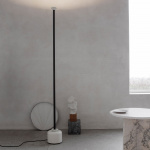 Model 1095-2 Golvlampa 185cm Black/White Model 1095-2 Golvlampa 185cm Black/White