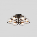 Model 2042/6 Taklampa Transparent Glass/Black Model 2042/6 Taklampa Transparent Glass/Black