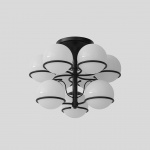 Model 2042/9 Taklampa Opal Glass/Black Model 2042/9 Taklampa Opal Glass/Black