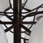 Model 2042/9 Taklampa Opal Glass/Black Model 2042/9 Taklampa Opal Glass/Black