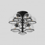 Model 2042/9 Taklampa Transparent Glass/Black Model 2042/9 Taklampa Transparent Glass/Black