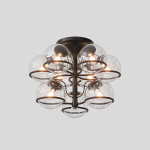 Model 2042/9 Taklampa Transparent Glass/Black Model 2042/9 Taklampa Transparent Glass/Black