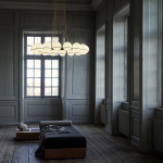 Model 2109/16/20 Ljuskrona Opal Glass/Champagne Model 2109/16/20 Ljuskrona Opal Glass/Champagne