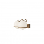 Model 237/2 Vägglampa Opal Glass/Champange Model 237/2 Vägglampa Opal Glass/Champange