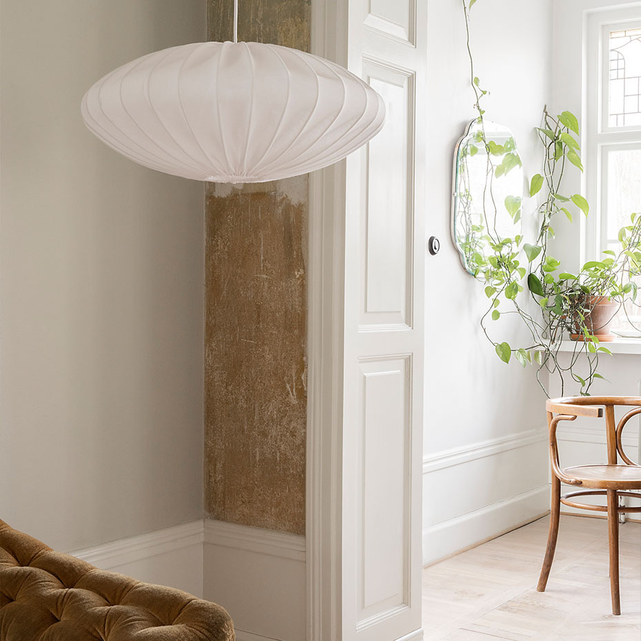 Ellipse 65 Pendel Linne Vit