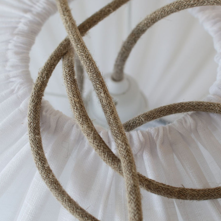 Ellipse 80 Pendel Linne Vit